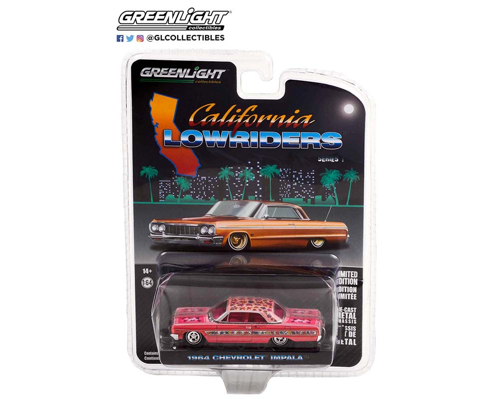 Greenlight 1:64 California Lowriders Series 1 – 1964 Chevrolet Impala SS Gypsy Rose