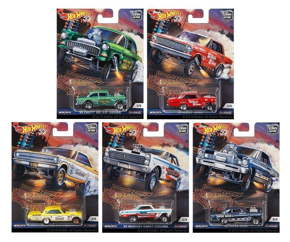 Hot Wheels 2018 Premium Car Culture Drag Strip Demons