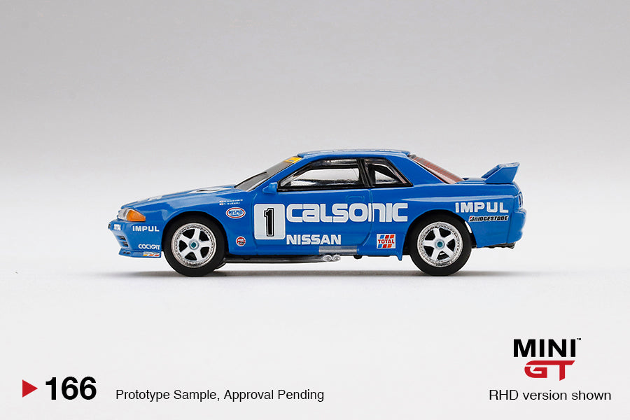 MiniGT Nissan Skyline GT-R (R32) Gr. A #1 Calsonic 1991 MiJo Exclusive #166