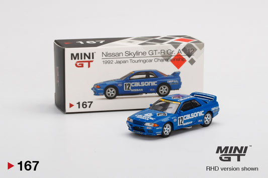 MiniGT Nissan Skyline GT-R (R32) Gr. A #12 Calsonic 1992 MiJo Exclusive #167