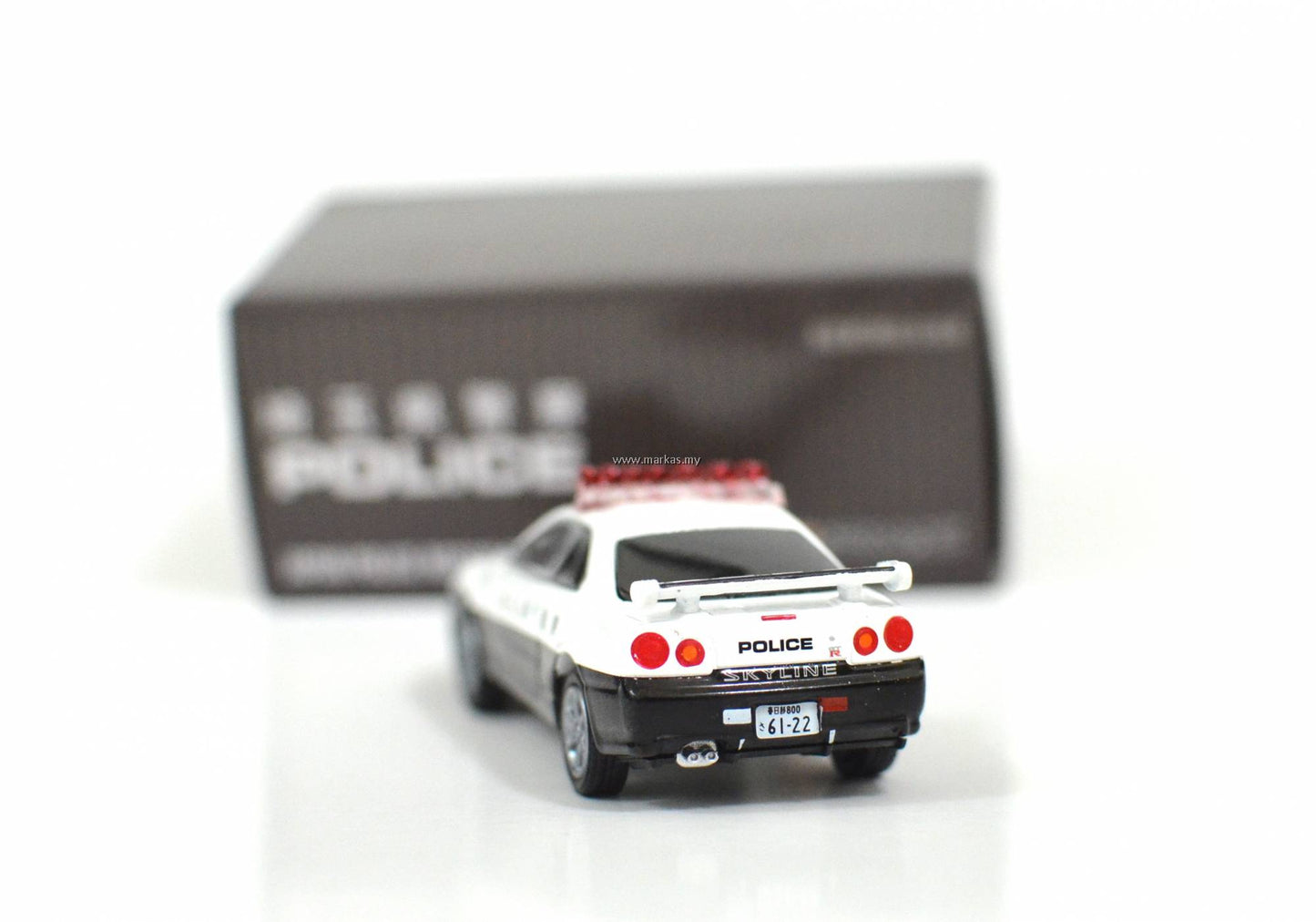 Greenlight X Tarmac Works Japan Police Nissan GT-R R34