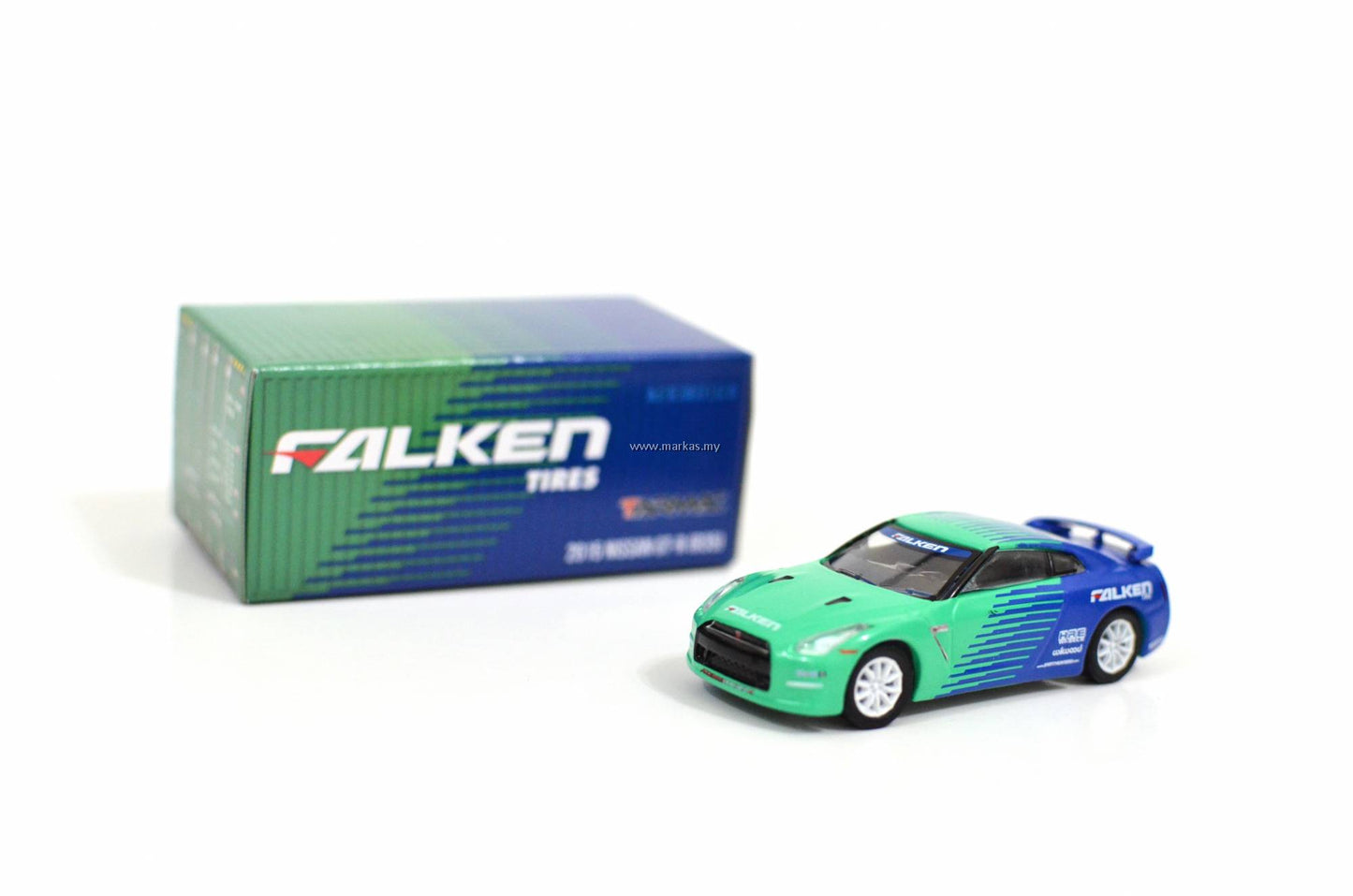 Greenlight X Tarmac Works Nissan GT-R Falken Tires R35