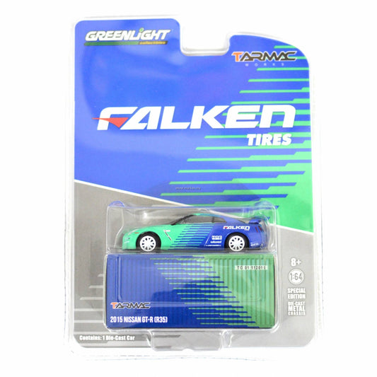 Greenlight X Tarmac Works Nissan GT-R Falken Tires R35