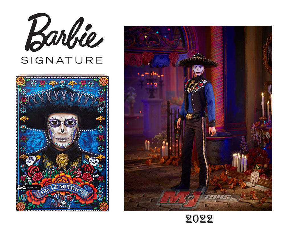 Mattel Barbie Signature 2022 Ken Doll Dia De Los Muertos