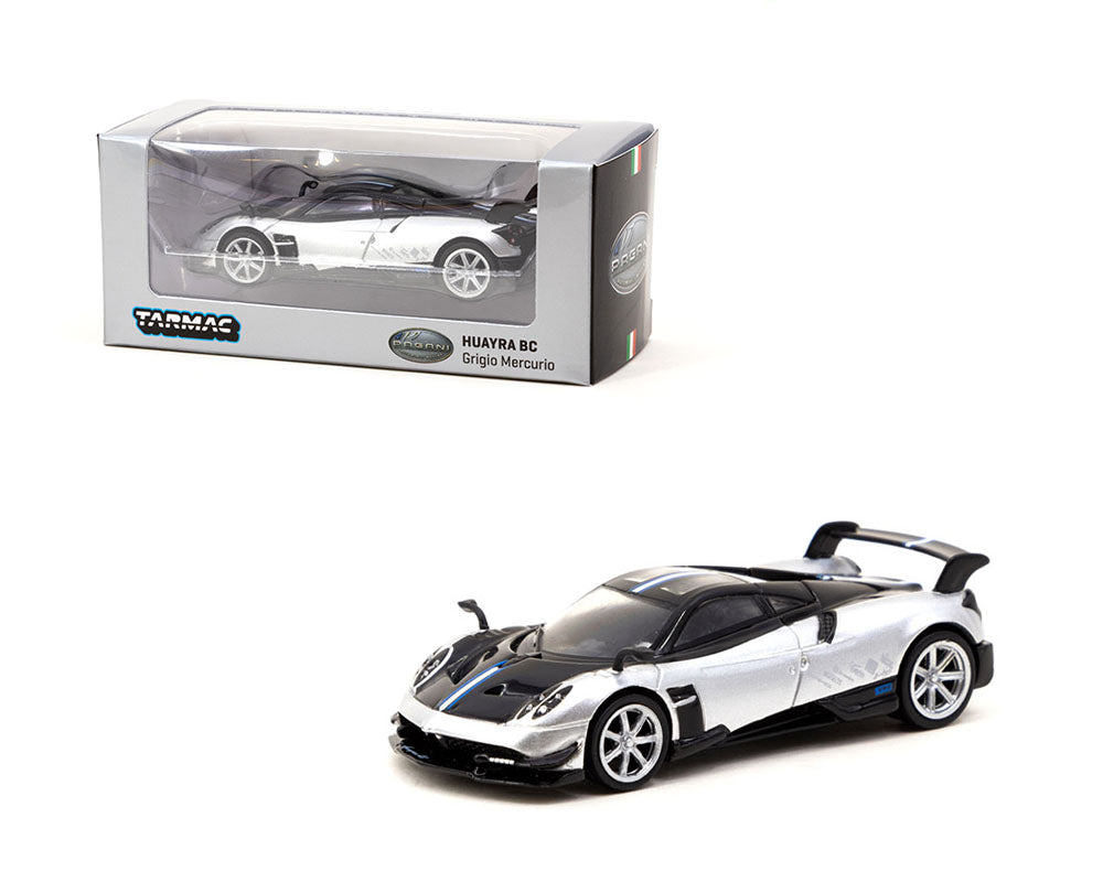 Tarmac Works 1:64 Global 64 Pagani Huayra BC Silver