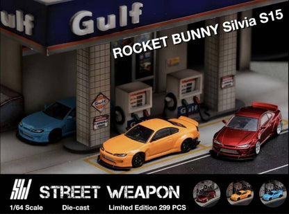 Street Weapon 1:64 Nissan Silvia S15 Pandem Rocket Bunny