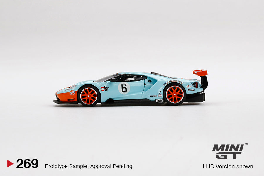 MiniGT Ford GT GTLM Gulf Livery MiJo Exclusive #269