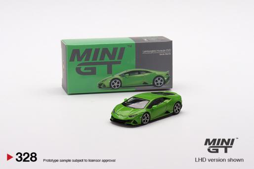 MiniGT Lamborghini Huracán EVO Verde Mantis MiJo Exclusives #328