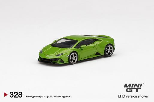 MiniGT Lamborghini Huracán EVO Verde Mantis MiJo Exclusives #328