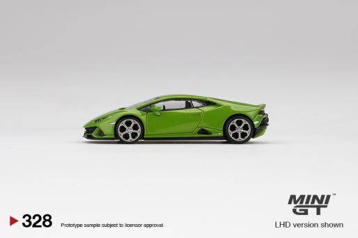 MiniGT Lamborghini Huracán EVO Verde Mantis MiJo Exclusives #328