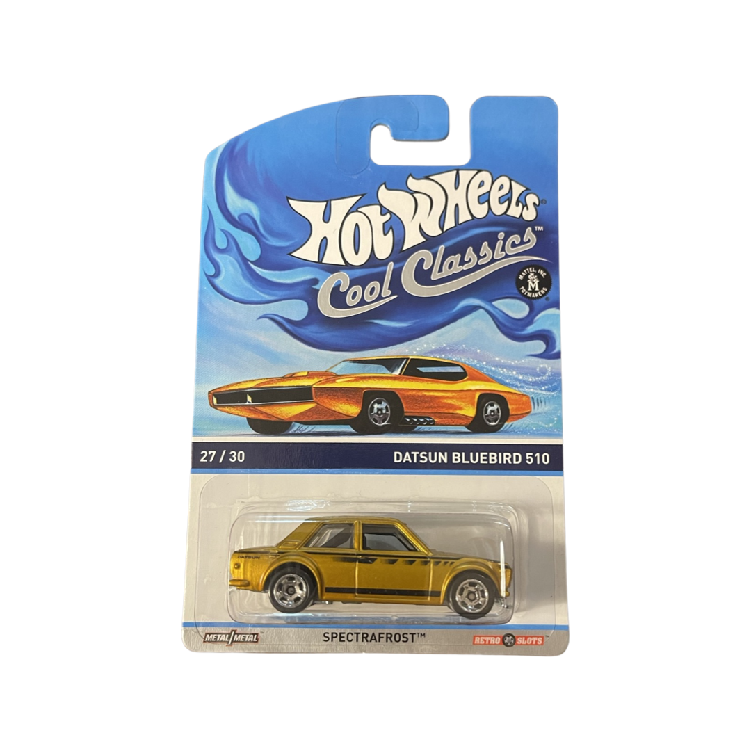 Hot Wheels 2014 Cool Classics Nissan Datsun Bluebird 510 Gold