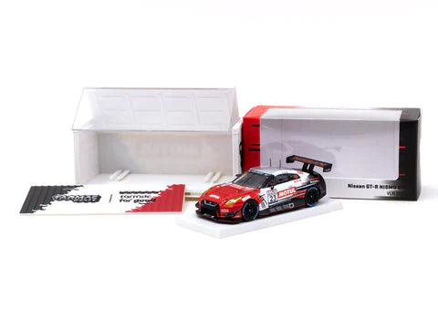 Tarmac Works 1:64 Nissan GT-R Nismo GT3 VLN 2017 #23 With Container - Hobby64