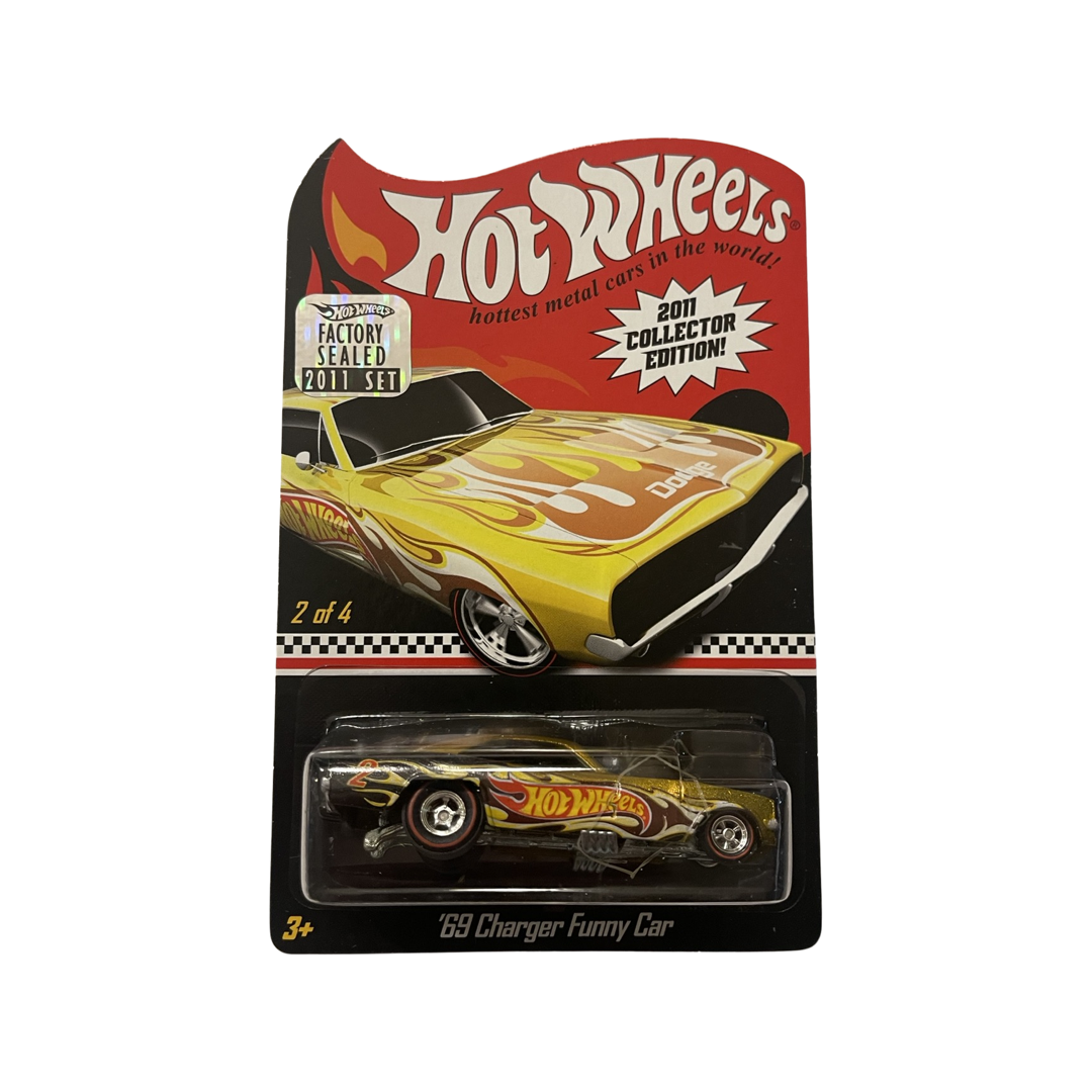 Hot Wheels 2011 Mail In Promotion Factory Sealed Collector Edition Set of 4