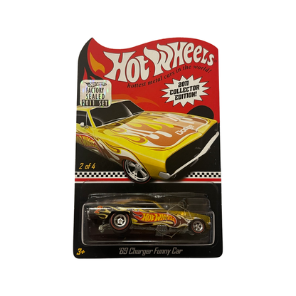 Hot Wheels 2011 Mail In Promotion Factory Sealed Collector Edition Set of 4