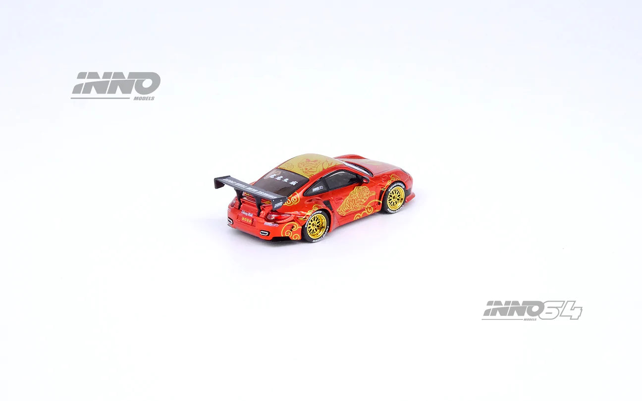 Inno64 1:64 Liberty Walk Year of the Tiger CNY 2022 Porsche 911 GT3 RS (997)