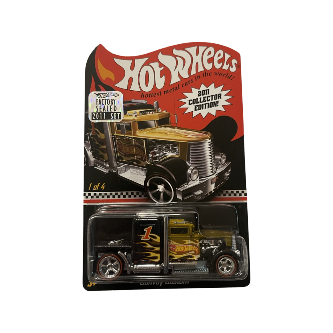 Hot Wheels 2011 Mail In Promotion Factory Sealed Collector Edition Set of 4