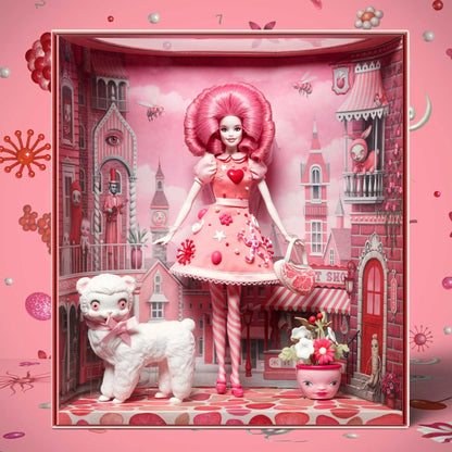 Barbie X Mark Ryden 2022 Collaboration Pink Pop Barbie Doll