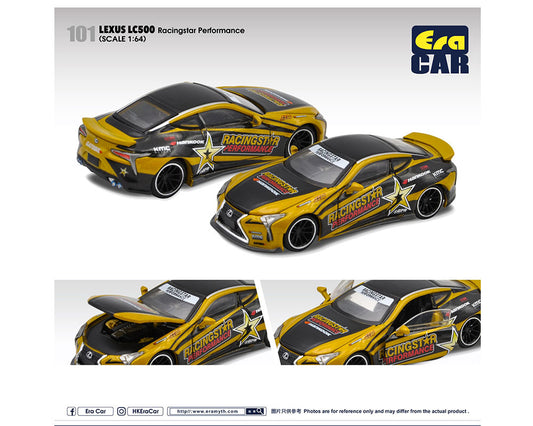 ERA Car 1:64 Lexus LC500 Racingstar Performance – Gold