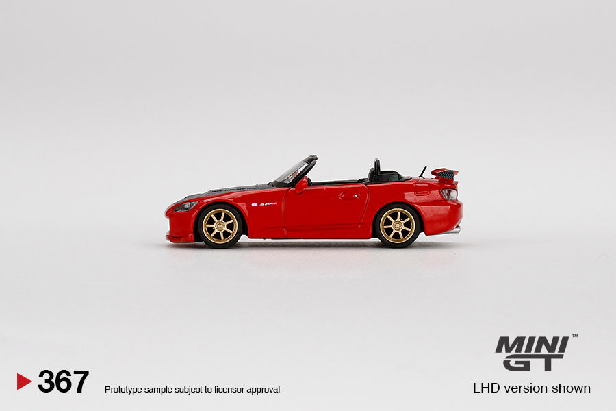 MiniGT 1:64 Honda S2000 AP2 Mugen Formula Red MiJo Exclusive #367