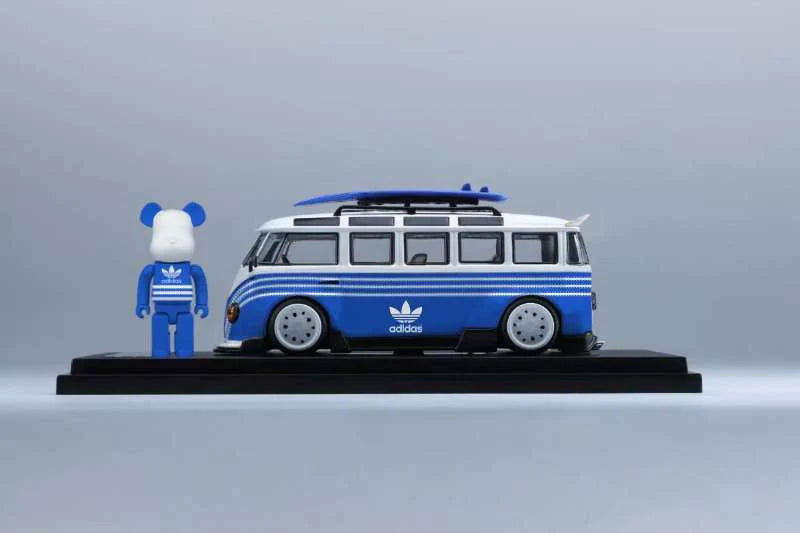 Liberty64 1:64 Volkswagen VW Panel Widebody Bus - Adidas