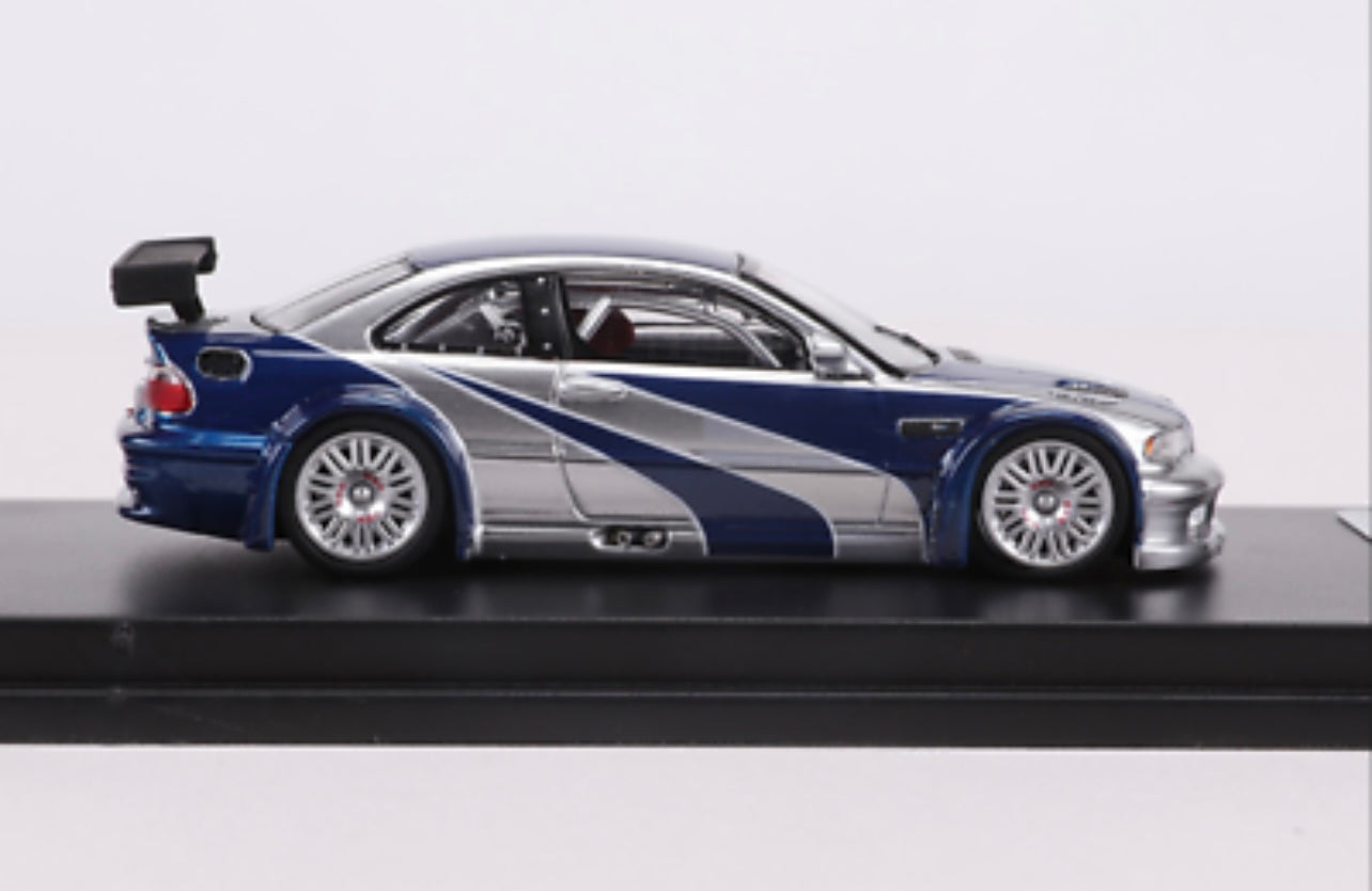 DCM 1:64 BMW M3 E46 GTR - 3 Styles