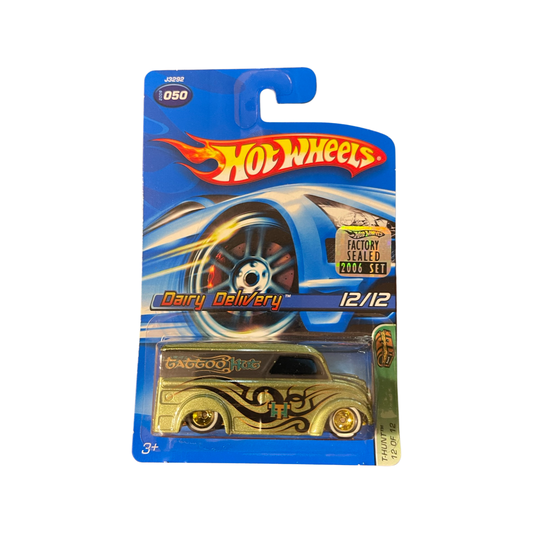 Hot Wheels 2006 Treasure Hunt 12/12 Dairy Delivery Factory Sealed