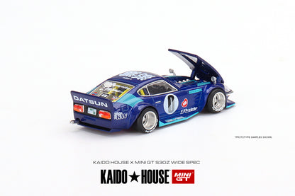 MiniGT x Kaido House 1:64 Datsun Fairlady Z Blue