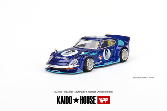 MiniGT x Kaido House 1:64 Datsun Fairlady Z Blue
