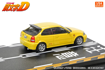 Modeler's64 Initial D Set Vol.9 Daiki NInomiya Civic (EK9) & Smiley Sakai Integra (DC2)