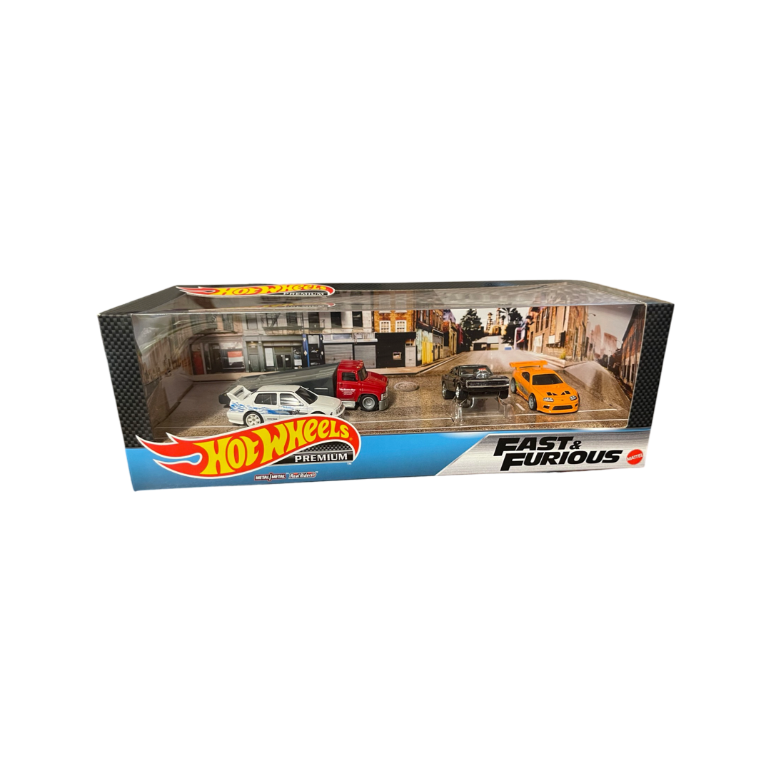 Hot Wheels Premium Diorama Fast & Furious Set