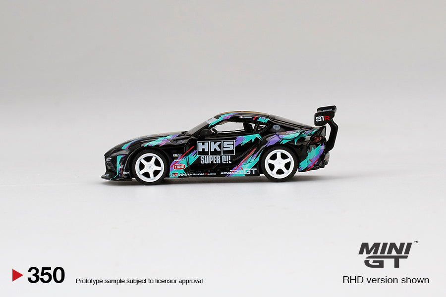 MiniGT 1:64 HKS Toyota GR Supra (A90) 2020 Tokyo Auto Salon - MiJo Exclusive #350