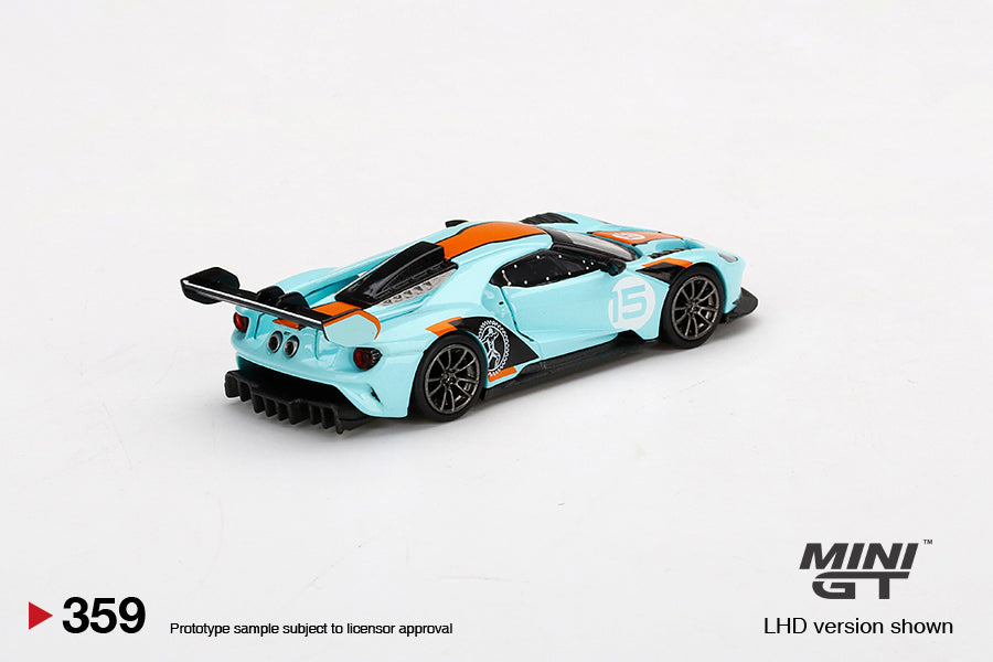 MiniGT 1:64 Ford GT MK II #002 Blue / Orange MiJo Exclusive #359