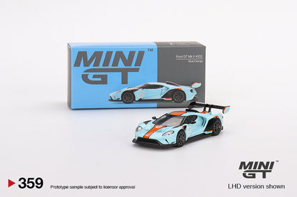 MiniGT 1:64 Ford GT MK II #002 Blue / Orange MiJo Exclusive #359