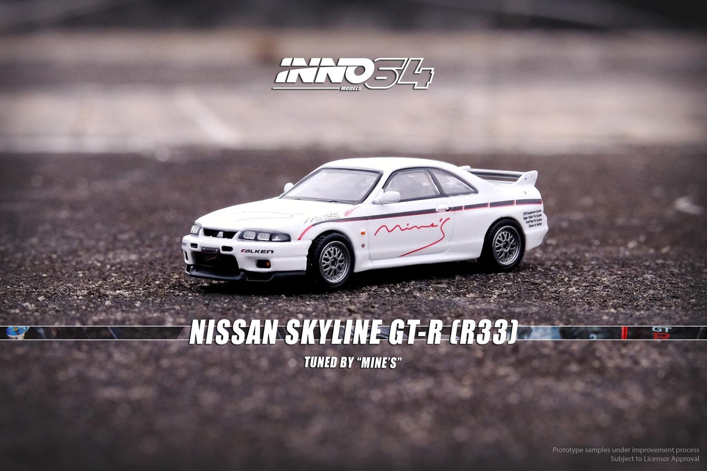 Inno64 1:64 Nissan Skyline GT-R R33 Tuned By Mine’s