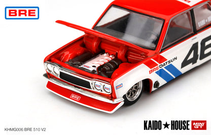 MiniGT x Kaido House 1:64 Nissan Datsun 510 Pro Street BRE510 V2