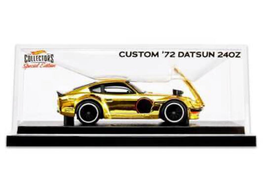 Hot Wheels 2021 Red Line Club RLC Exclusive Custom 72' Datsun 240z Gold