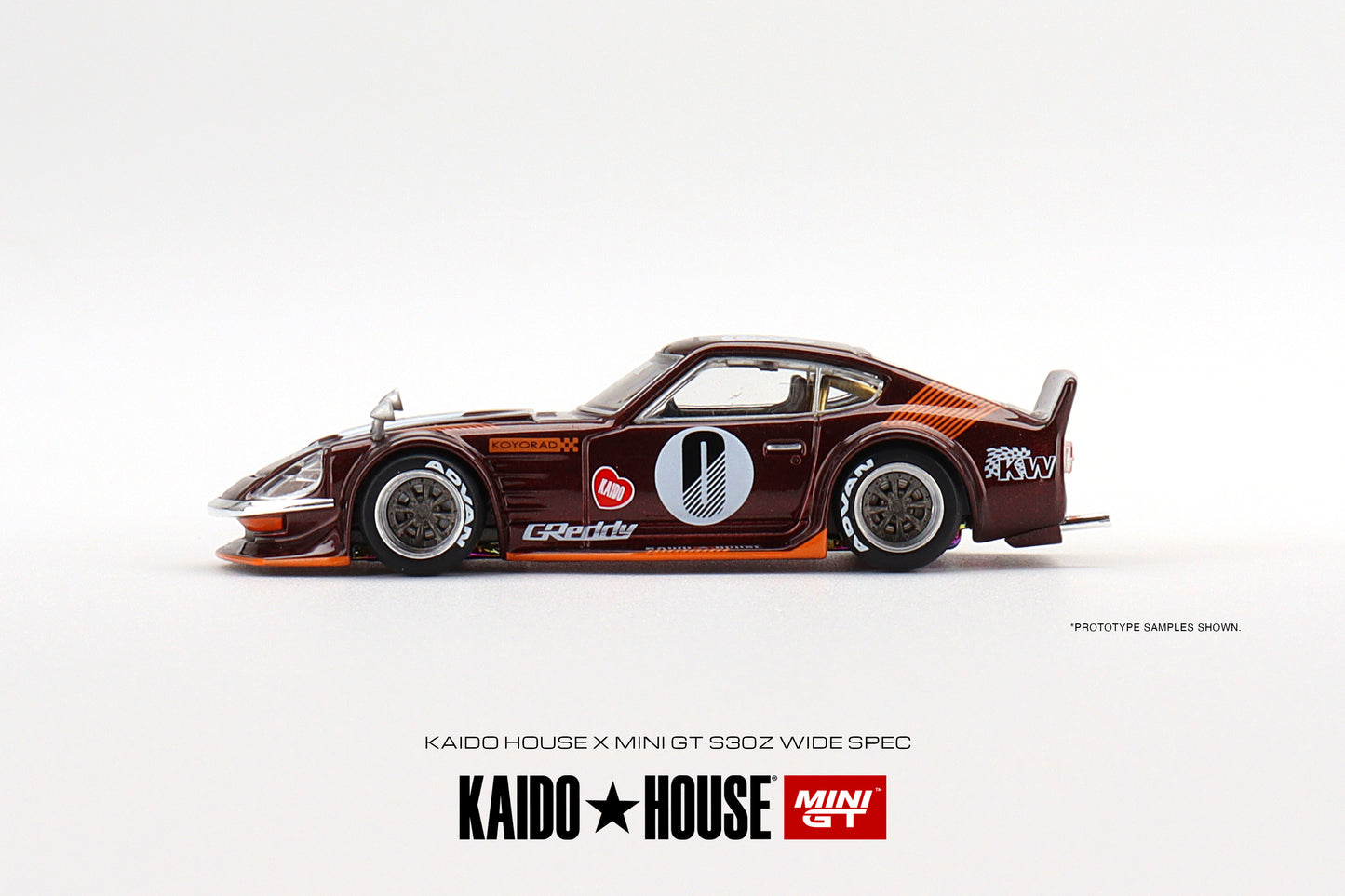 MiniGT x Kaido House 1:64 Datsun Fairlady Z Dark Red