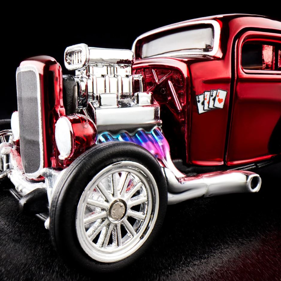 Hot Wheels 2022 Red Line Club RLC Exclusive 1932 Ford Coupe Deuce Red