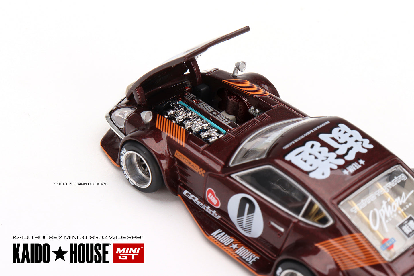 MiniGT x Kaido House 1:64 Datsun Fairlady Z Dark Red