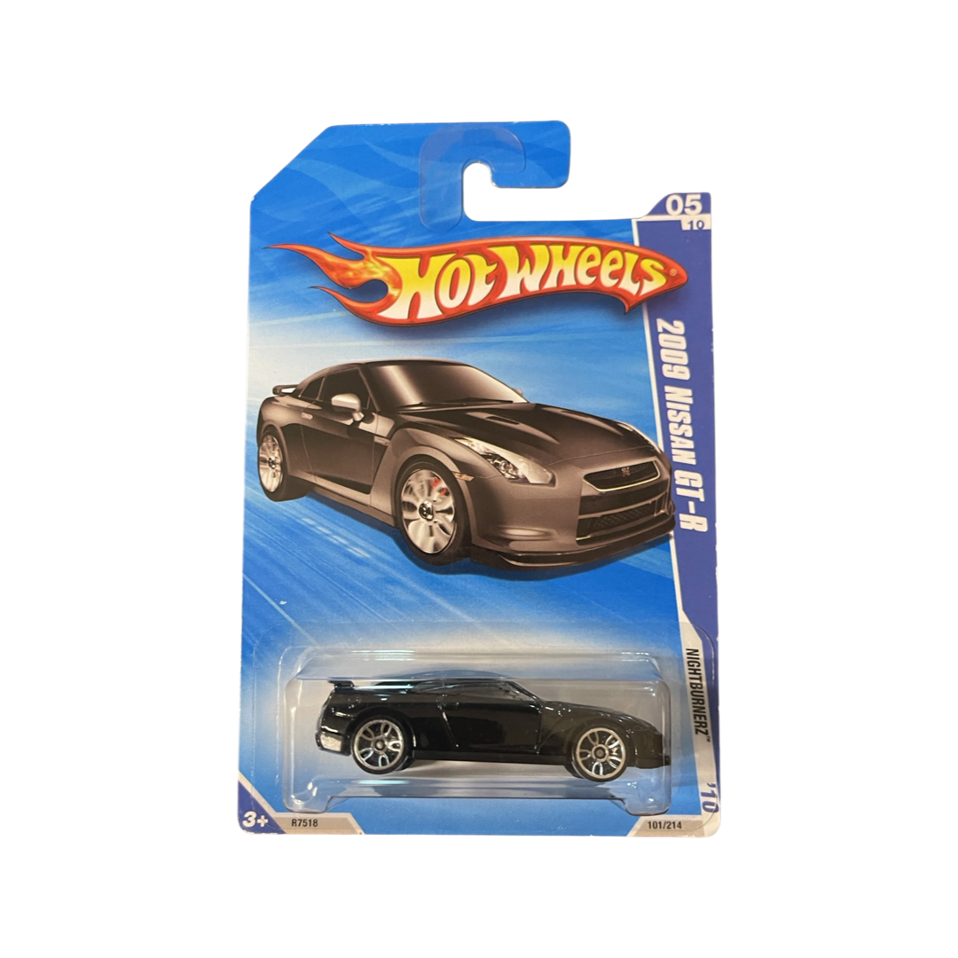 Hot Wheels 2010 Mainline 2009 Nissan GT-R Black