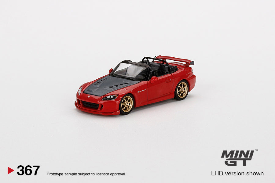 MiniGT 1:64 Honda S2000 AP2 Mugen Formula Red MiJo Exclusive #367