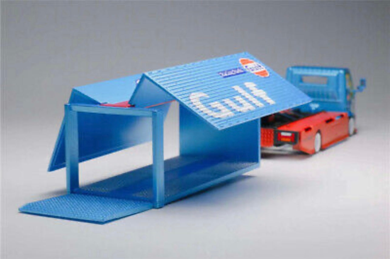 Peako X Micro Turbo 1:64 Custom Flatbed Tow HKS / Gulf Racing Limited