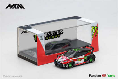 HKM 1:64 Toyota GR Yaris Pandem Rocket Bunny HKS / Monster