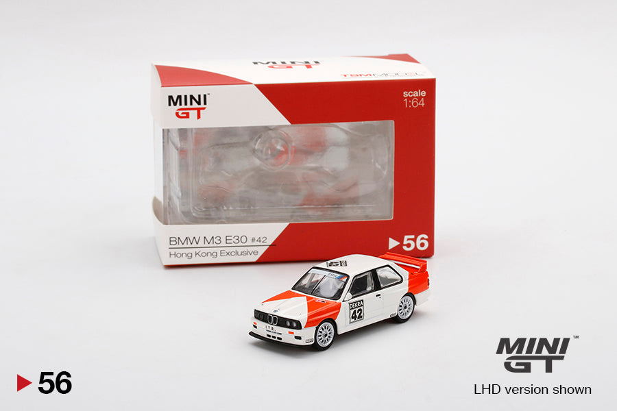 MiniGT 1:64 BMW M3 E30 #42 1991 Deutsche Tourenwagen Meisterschaft - #56