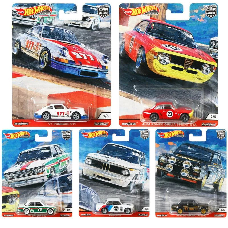 Hot Wheels Premium 2020 Car Culture Door Slammers Set of 5