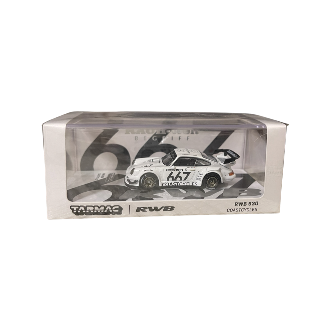 Tarmac Works 1:64 RWB 930 Coastcycles White