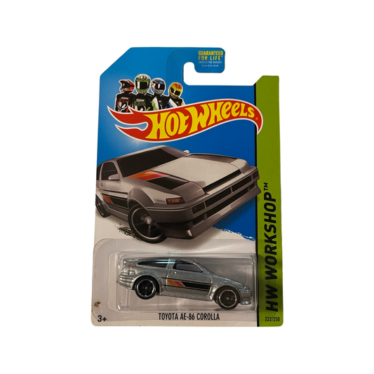 Hot Wheels 2014 Mainline Toyota Corolla AE-86 Grey