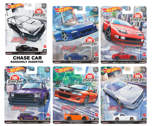 Hot Wheels 1:64 2022 Premium Car Culture Ronin Run Sealed Case - 10pcs **Read Description**