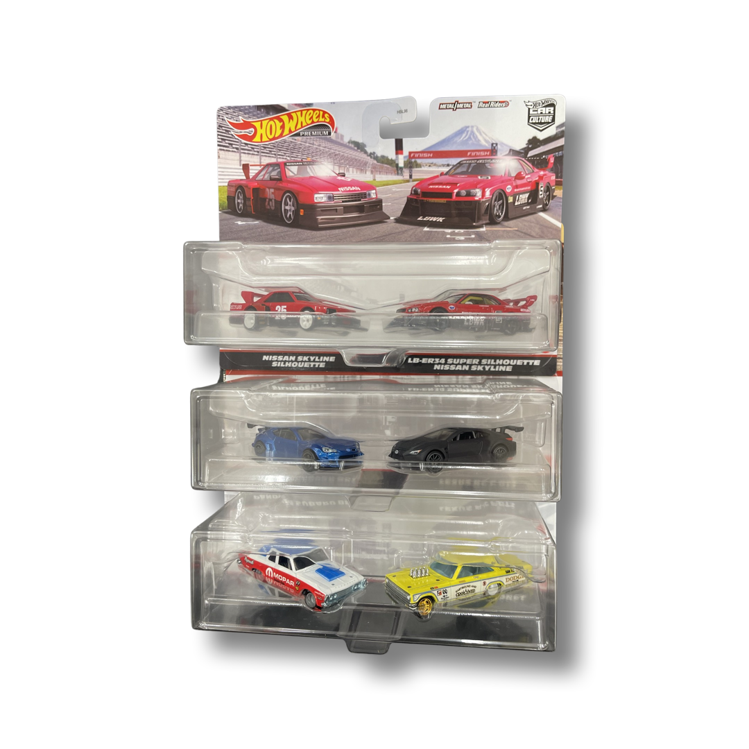 Hot Wheels 2023 Premium Target Exclusive 2 Pack Set Of 3 “956G”