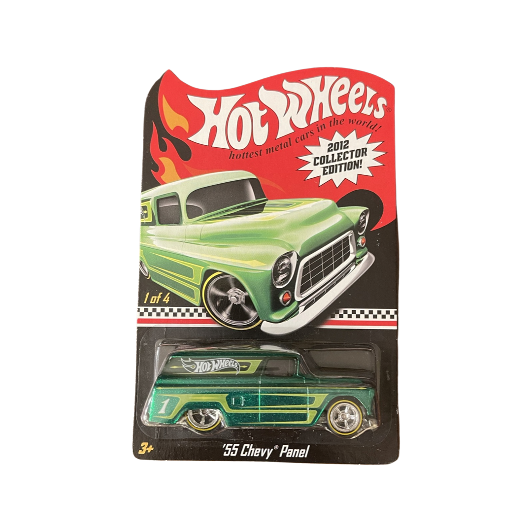 Hot Wheels Mail In Promotion 2022 Collector Edition ‘55 Chevrolet Chevy Panel 1 Of 4